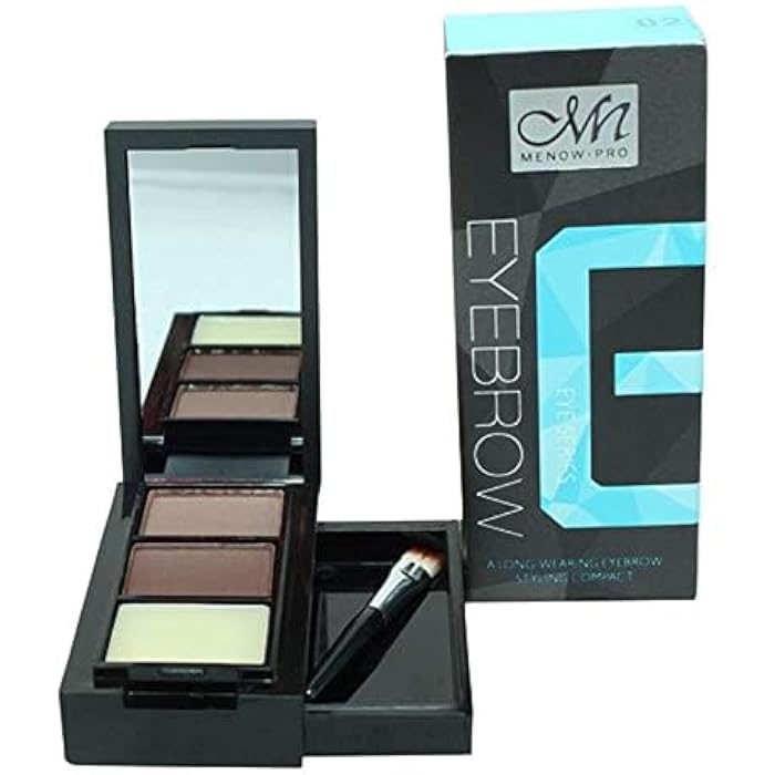 Menow Eyebrow Pencil Set Model 4129-E15001 - Cafe, Beige, Brown - Image 1